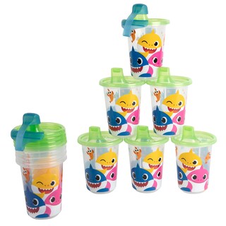 Foto 1 | Foto 1 | Vasos Para Bebés ''baby Shark'' The First Years 10 Unidades De 300 Ml - Venta Internacional.