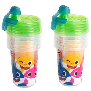Foto 2 | Foto 2 | Vasos Para Bebés ''baby Shark'' The First Years 10 Unidades De 300 Ml - Venta Internacional.
