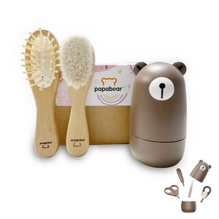 Foto 1 | Foto 1 | Set De Cortaúñas Para Bebé Papabear Kit De Cuidado Infantil - Venta Internacional.