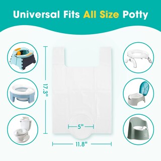 Foto 3 | Foto 3 | Minne Baby Forros Desechables Para Orinal Paquete De 90 Ajuste Universal - Venta Internacional.