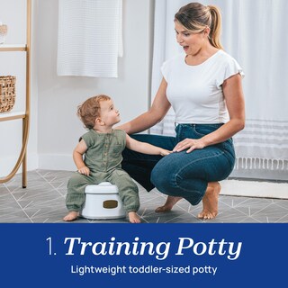 Foto 3 | Foto 3 | Sistema De Entrenamiento Para Ir Al Baño Chicco 3 En 1 Con Escalerita Para Niños - Venta Internacional.