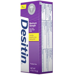 Foto 6 | Foto 6 | Pasta Para Rozaduras De Pañal Desitin Máxima Fuerza 113 G Pack De 4 - Venta Internacional.