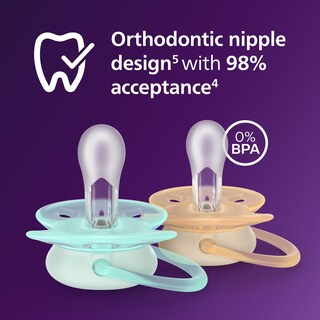 Foto 3 | Foto 3 | Chupetes Philips Avent Ultra Suaves Ortodónticos 0-6 Meses Paquete De 4 - Venta Internacional.