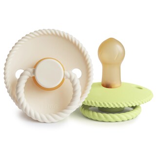 Foto 1 | Foto 1 | Chupete Frigg De Cuerda Látex Paquete De 2 Crema Té Verde Talla 1 - Venta Internacional.