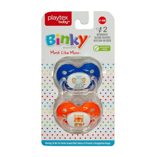 Foto 2 | Foto 2 | Chupete Ortodóntico De Silicona Para Bebés 0-6 Meses Paquete De 2 - Venta Internacional.