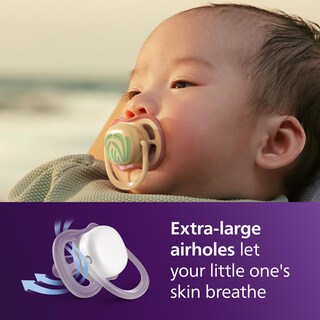 Foto 2 | Foto 2 | Chupetes Philips Avent Ultra Air 0-6 Meses Ortodónticos De Silicona Paquete De 4 - Venta Internacional.