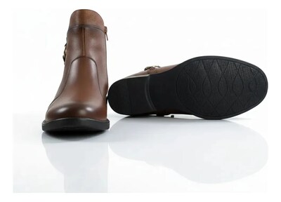 Foto 5 | Foto 5 | Botines De Piel Para Mujer Cómodos Y Modernos Color Marrón Relax 2000