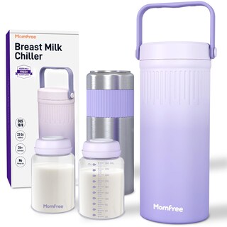 Foto 1 | Foto 1 | Cooler Portátil Para Leche Materna Momfree 600 Ml Con Almacenamiento De 24 Horas - Venta Internacional.