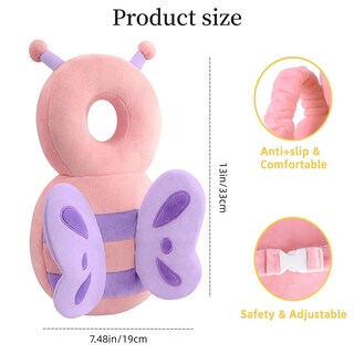 Foto 7 | Foto 7 | Almohadilla Protectora Ajustable Para La Cabeza Del Caminador De Bebé 21x6x33 Cm - Venta Internacional.