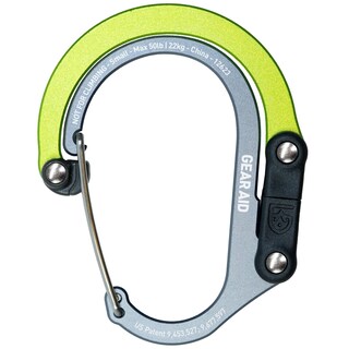 Foto 1 | Foto 1 | Mosquetón Gear Aid Heroclip Pequeño Carga 22kg Verde Náutico - Venta Internacional.