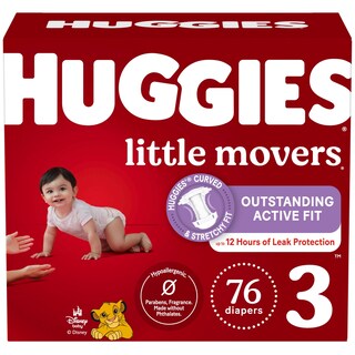Foto 1 | Foto 1 | Pañales Huggies Little Movers Talla 3 76 Unidades 7-13 Kg - Venta Internacional.