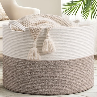 Foto 1 | Foto 1 | Cesto Para Ropa Goodpick 60x60x40 Cm Con Cuerda De Algodón - Venta Internacional.