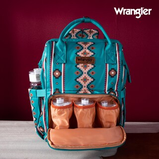 Foto 7 | Foto 7 | Mochila Montana West Wrangler Para Pañales Con Diseño Azteca 27x36x18 Cm - Venta Internacional.