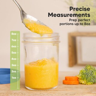 Foto 4 | Foto 4 | Contenedores De Almacenamiento De Alimentos Keababies Juego De 4 Frascos De Vidrio De 237 Ml - Venta Internacional.