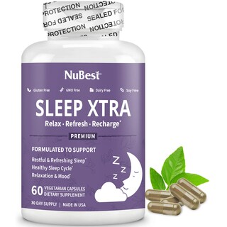 Foto 7 | Foto 7 | Sleep Aid Nubest Sleep Xtra  60 Cápsulas- Venta Internacional