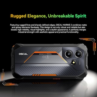 Foto 3 | Foto 3 | Smartphone Blackview Oscal Marine 2 Ai Rugged De 12 Gb+64 Gb Desbloqueado