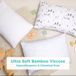Foto 6 | Foto 6 | Almohada Para Niños Pequeños Littlehippo 33x46 Cm Bambú Hipoalergénica - Venta Internacional.