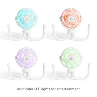 Foto 4 | Foto 4 | Ventilador Portátil Para Cochecito Munchkin Con Clip 4 Velocidades Y Luces Led - Venta Internacional.
