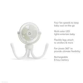 Foto 5 | Foto 5 | Ventilador Portátil Para Cochecito Munchkin Con Clip 4 Velocidades Y Luces Led - Venta Internacional.