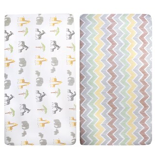 Foto 5 | Foto 5 | Sábanas Para Cuna Ajustables Paquete De 2 - 71x132 Cm - Venta Internacional.