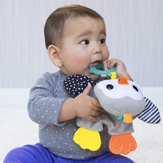 Foto 4 | Foto 4 | Mordedor Infantino Pingüino Con 3 Zonas Texturizadas De Silicona Libre De Bpa - Venta Internacional.