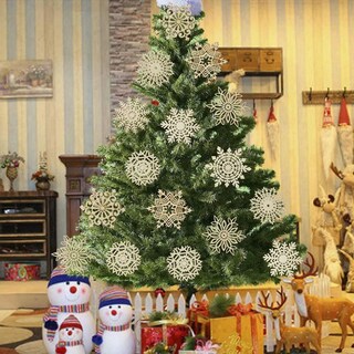 Foto 4 | Foto 4 | Adornos Navidad de Madera Belug Copos de Nieve Decoración 45 Piezas