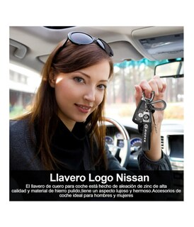 Foto 4 | Foto 4 | Nissan De Llaveros De Coche Negro