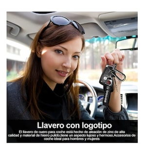 Foto 3 | Foto 3 | Llavero Para Autos Universal Logo De Llaveros De Cuero Jeep
