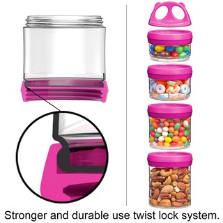Foto 4 | Foto 4 | Contenedores De Almacenamiento De Alimentos Seleware Portátiles Apilables Sin Bpa - Venta Internacional.