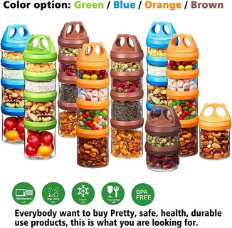 Foto 5 | Foto 5 | Contenedores De Almacenamiento De Alimentos Seleware Portátiles Apilables Sin Bpa - Venta Internacional.