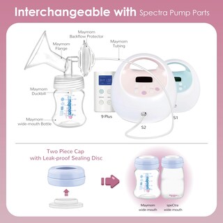 Foto 2 | Foto 2 | Piezas De Bomba De Leche Materna Maymom Compatibles Con Spectra S2 S1 13mm - Venta Internacional.