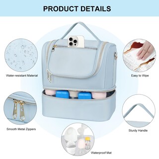 Foto 5 | Foto 5 | Bolsa Refrigeradora Para Extractor De Leche Jaffzora Con Paquetes De Hielo Azul - Venta Internacional.