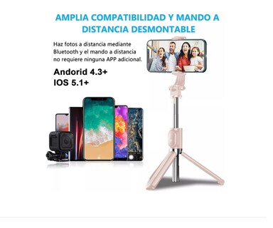 Foto 3 | Foto 3 | Selfie Stick Xtellar con Control Remoto