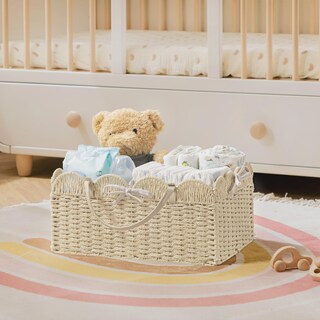 Foto 4 | Foto 4 | Cesta Portátil Para Pañales De Bebé Hblife De Cuerda De Papel - Venta Internacional.