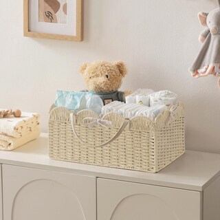 Foto 6 | Foto 6 | Cesta Portátil Para Pañales De Bebé Hblife De Cuerda De Papel - Venta Internacional.