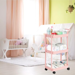 Foto 7 | Foto 7 | Carro Organizador Volnamal Rosa Para Pañales De Bebé De Plástico - Venta Internacional.