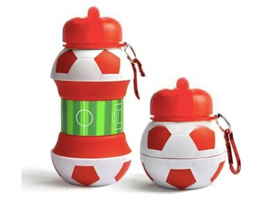 Foto 1 | Foto 1 | Botella de Agua Plegable Deportiva Balón Fútbol