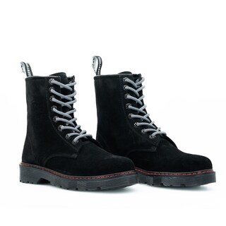 Foto 3 | Foto 3 | Botas Offlander Tipo Militar Piel Gamuza Negro