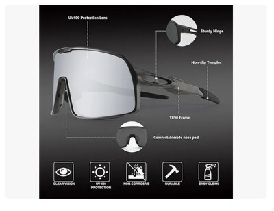 Foto 3 | Foto 3 | Lentes de Sol Unisex Deportivas Xtellar