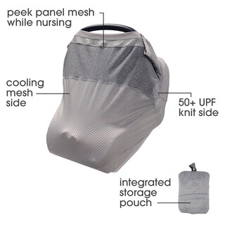 Foto 2 | Foto 2 | Funda Para Asiento De Coche Para Bebé Boppy Pearl Secado Rápido Con Protección Upf 50+ - Venta Internacional.