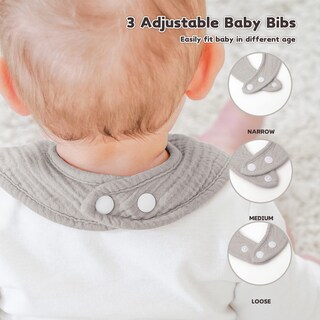 Foto 6 | Foto 6 | Susurration Pañuelos Muselina Para Bebé Paquete De 8 Unisex Ajustables - Venta Internacional.