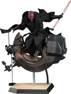 Foto 1 | Foto 1 | Hot Toys Darth Maul Sith Speeder 1/6 Figura Coleccionable