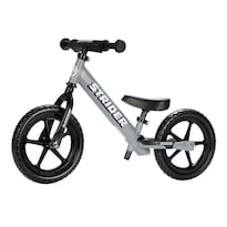 Bicicleta Balance Strider Sport De 12 Pulgadas  Gris Mate  Para Niños De 1 A 4 Años - Venta Internacional.