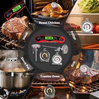 Foto 7 | Foto 7 | Set De Termómetros Para Alimentos De Cocina Awlkim Con 5 Termómetros - Venta Internacional.