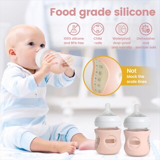 Foto 2 | Foto 2 | Mangas Y Tapas De Silicona Para Biberones Philips Avent 120 Ml Joxodak - Venta Internacional.