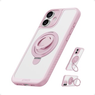 Foto 1 | Foto 1 | Funda Con Forma De Anillo Magnético Anker Para Iphone 16 Color Rosa - Venta Internacional.