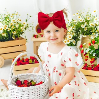 Foto 3 | Foto 3 | Diademas Para Bebé Niña Lanmerry 3 Unidades 15 Cm Lazos Rosas - Venta Internacional.