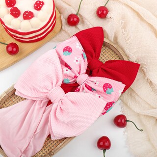 Foto 7 | Foto 7 | Diademas Para Bebé Niña Lanmerry 3 Unidades 15 Cm Lazos Rosas - Venta Internacional.