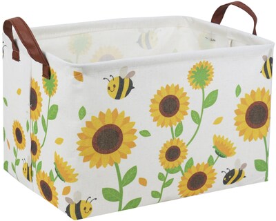 Foto 1 | Foto 1 | Cesta De Almacenamiento Ddbasket Con Forma De Girasol 38 X 26 X 25 Cm Plegable - Venta Internacional.