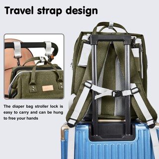 Foto 6 | Foto 6 | Mochila Para Pañales Lexiroman Multifuncional Impermeable - Venta Internacional.